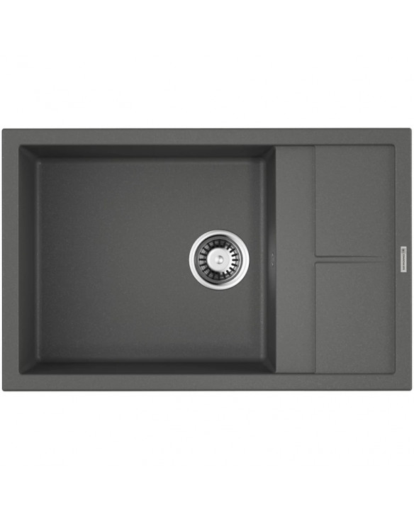 Кухонная мойка Tetogranit Omoikiri Sumi 78 LB-PL платина 4993724 купить в Санкт-Петербурге и Москве