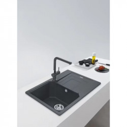 Кухонная мойка Fragranit Franke Urban UBG 611-78L оникс 114.0595.289 купить в Санкт-Петербурге и Москве