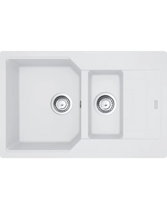 Кухонная мойка Fragranit Franke Urban UBG 651-78 белый 114.0595.470 купить в Санкт-Петербурге и Москве