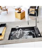Кухонная мойка Fragranit Franke Kubus 2 KNG 110-62 белый 125.0512.517 купить в Санкт-Петербурге и Москве