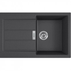 Кухонная мойка Tectonite Franke Sirius S2D 611-78 оникс 143.0618.368 купить в Санкт-Петербурге и Москве