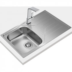 Кухонная мойка Teka Universe 45 T-XN 1B 1D матовая сталь 115110015 купить в Санкт-Петербурге и Москве