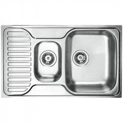 Кухонная мойка Teka Princess 1 ½B ½D декоративная сталь 40109182 купить в Санкт-Петербурге и Москве