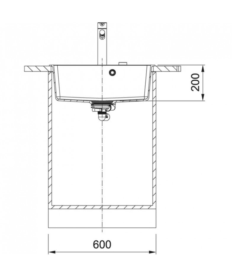 Кухонная мойка Fragranit Franke Centro CNG 610/210-54 оникс 114.0639.668 купить в Санкт-Петербурге и Москве