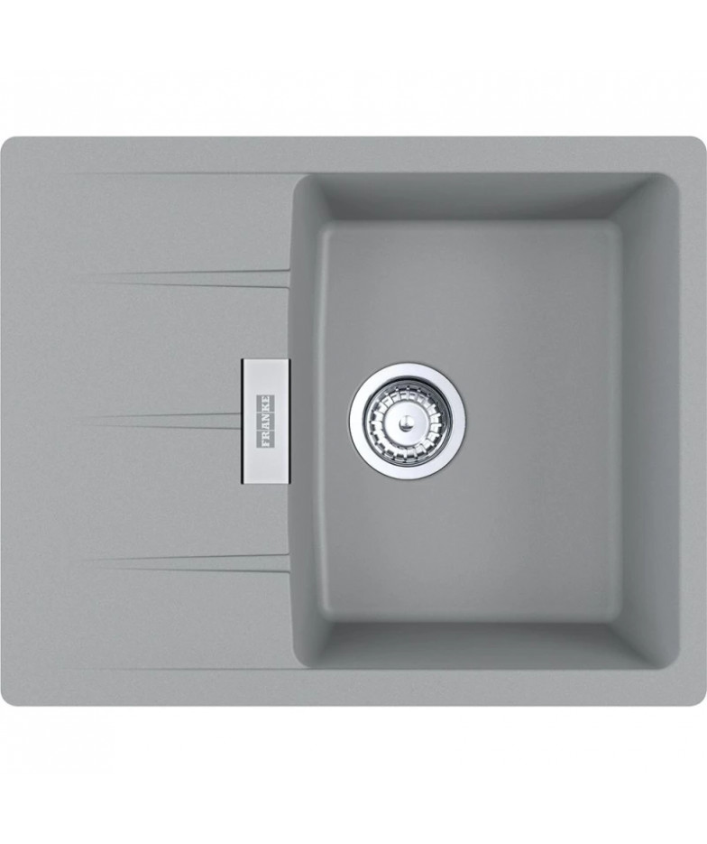 Кухонная мойка Fragranit Franke Centro CNG 611/211-62 серый камень 114.0639.681 купить в Санкт-Петербурге и Москве