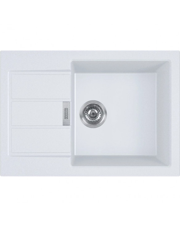 Кухонная мойка Tectonite Franke Sirius S2D 611-62/435 белый 143.0628.361 купить в Санкт-Петербурге и Москве
