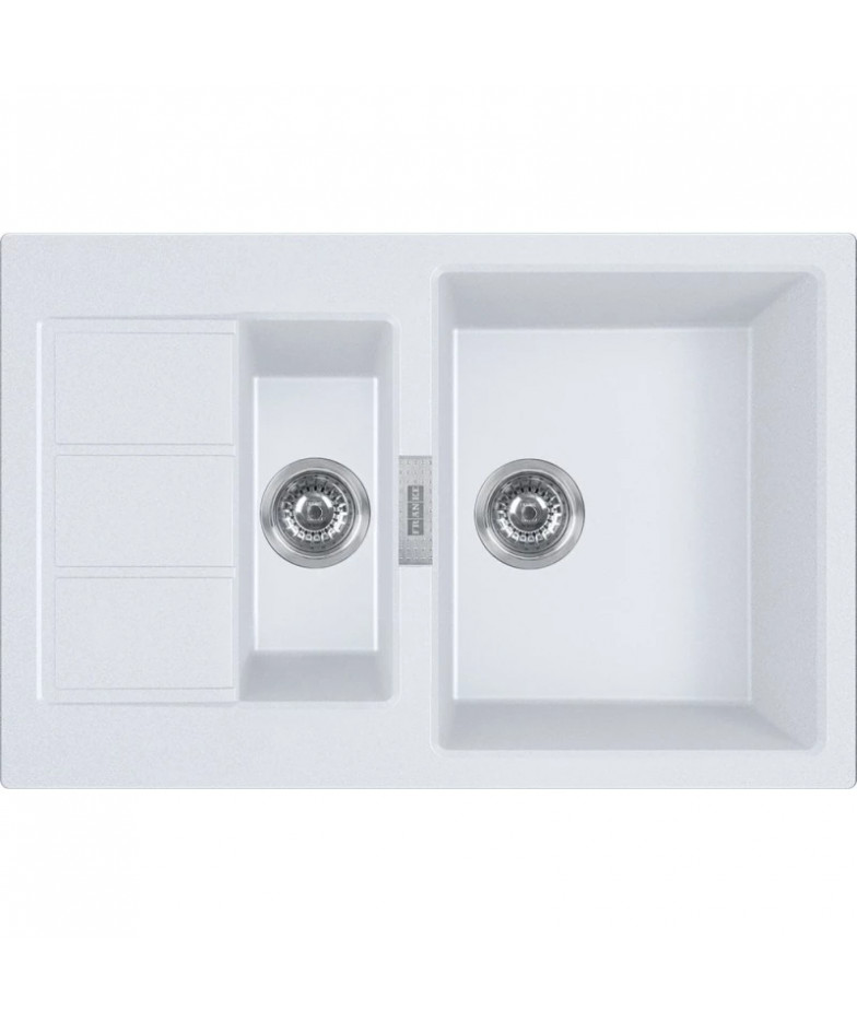 Кухонная мойка Tectonite Franke Sirius S2D 651-78 белый 143.0628.385 купить в Санкт-Петербурге и Москве
