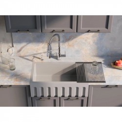 Кухонная мойка Natceramic Omoikiri Mikura 91-OL olive 4997088 купить в Санкт-Петербурге и Москве