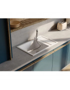Кухонная мойка Artceramic Omoikiri Sumi 78A-LB-GR ленинградский серый 4997102 купить в Санкт-Петербурге и Москве