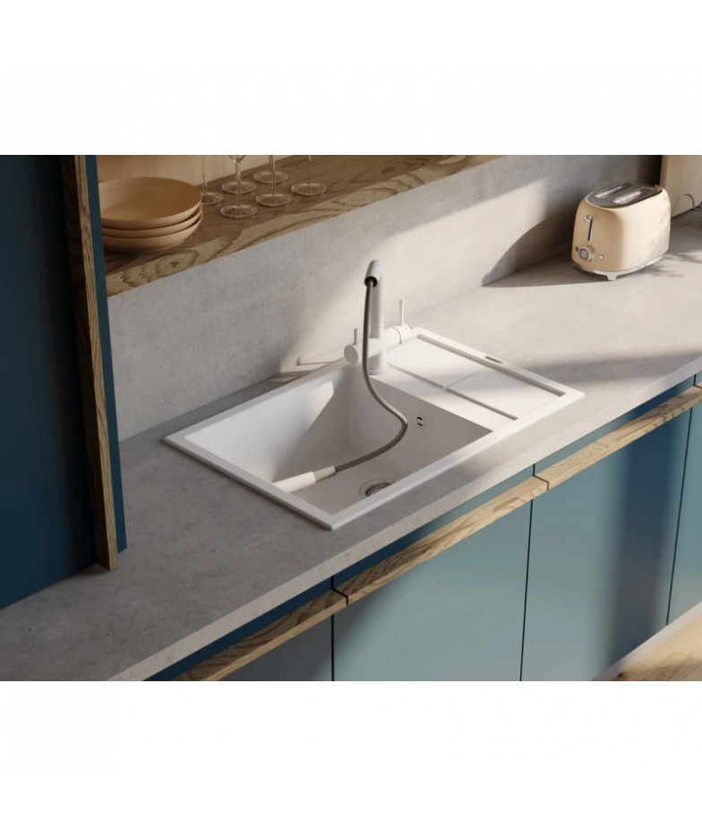 Кухонная мойка Artceramic Omoikiri Sumi 78A-LB-GR ленинградский серый 4997102 купить в Санкт-Петербурге и Москве