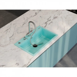 Кухонная мойка Artceramic Omoikiri Kitagawa 79-LB-WG wind green 4993999 купить в Санкт-Петербурге и Москве