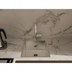 Кухонная мойка Rivelato Rinox 3850 38x50 см, нержавеющая сталь купить в Санкт-Петербурге и Москве