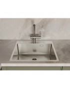 Кухонная мойка Rivelato Rinox 5450 54x50 см, нержавеющая сталь купить в Санкт-Петербурге и Москве