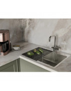 Кухонная мойка Rivelato Rinox 5450 54x50 см, нержавеющая сталь купить в Санкт-Петербурге и Москве
