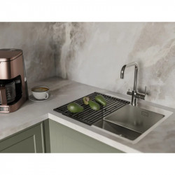 Кухонная мойка Rivelato Rinox 5450 54x50 см, нержавеющая сталь купить в Санкт-Петербурге и Москве