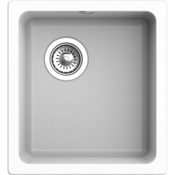 Кухонная мойка Rivelato Berkana BK-35 brina 41x46 см, иней купить в Санкт-Петербурге и Москве