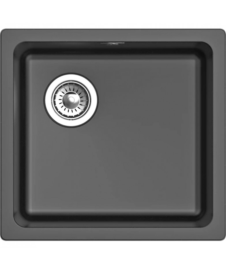 Кухонная мойка Rivelato Berkana BK-45 antracite 49x46 см, антрацит купить в Санкт-Петербурге и Москве