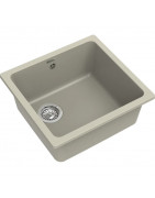 Кухонная мойка Rivelato Berkana BK-45 topazio 49x46 см, топаз купить в Санкт-Петербурге и Москве