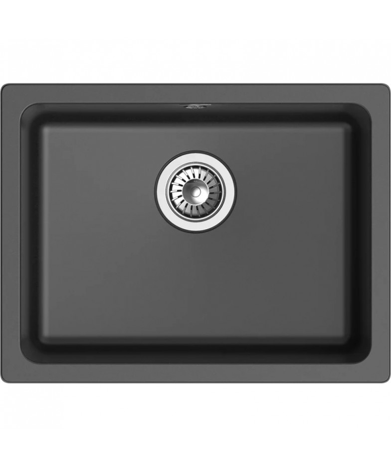 Кухонная мойка Rivelato Berkana BK-50 antracite 56x43 см, антрацит купить в Санкт-Петербурге и Москве