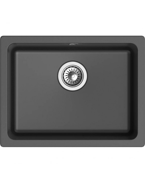 Кухонная мойка Rivelato Berkana BK-50 antracite 56x43 см, антрацит купить в Санкт-Петербурге и Москве