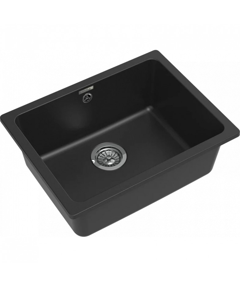 Кухонная мойка Rivelato Berkana BK-50 antracite 56x43 см, антрацит купить в Санкт-Петербурге и Москве