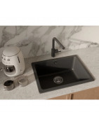 Кухонная мойка Rivelato Berkana BK-50 antracite 56x43 см, антрацит купить в Санкт-Петербурге и Москве