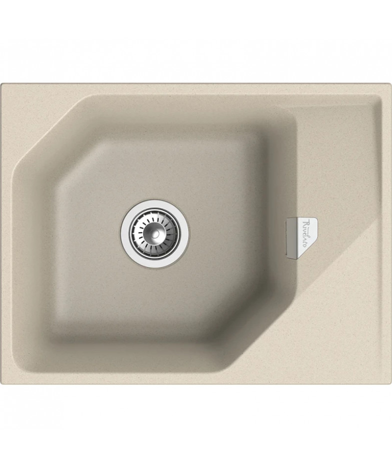 Кухонная мойка Rivelato Locus LS-65 beige scuro 65x50 см, тёмно-бежевый купить в Санкт-Петербурге и Москве