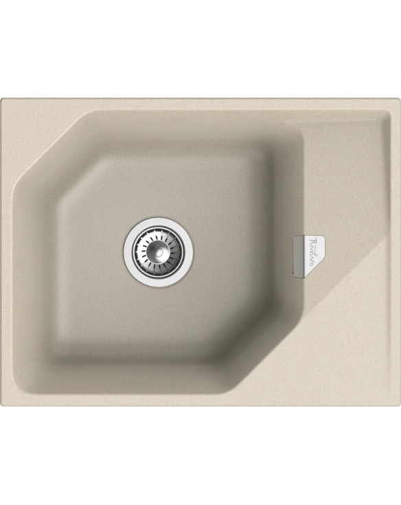 Кухонная мойка Rivelato Locus LS-65 beige scuro 65x50 см, тёмно-бежевый купить в Санкт-Петербурге и Москве