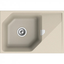 Кухонная мойка Rivelato Locus LS-75 beige scuro 75x50 см, тёмно-бежевый купить в Санкт-Петербурге и Москве