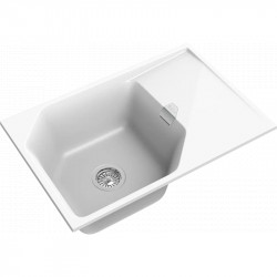 Кухонная мойка Rivelato Locus LS-75 brina 75x50 см, иней купить в Санкт-Петербурге и Москве