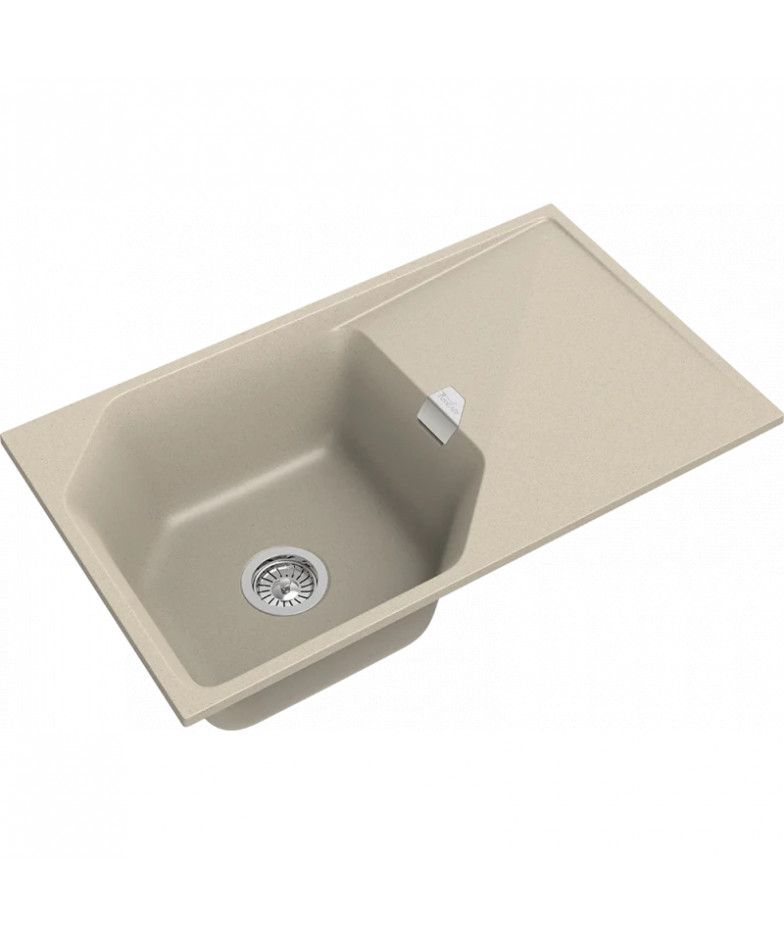 Кухонная мойка Rivelato Locus LS-85 beige scuro 85x50 см, тёмно-бежевый купить в Санкт-Петербурге и Москве