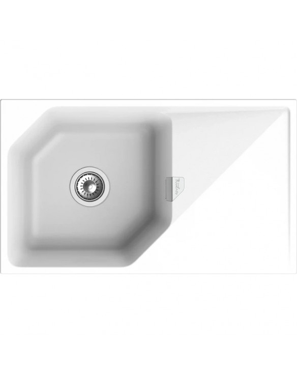 Кухонная мойка Rivelato Locus LS-85 brina 85x50 см, иней купить в Санкт-Петербурге и Москве