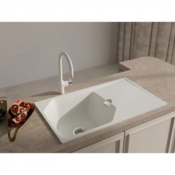 Кухонная мойка Rivelato Locus LS-85 brina 85x50 см, иней купить в Санкт-Петербурге и Москве