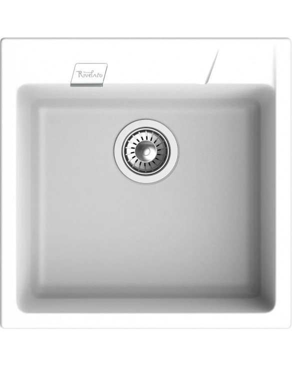 Кухонная мойка Rivelato Raum RM-50 brina 50x51 см, иней купить в Санкт-Петербурге и Москве