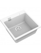 Кухонная мойка Rivelato Raum RM-50 brina 50x51 см, иней купить в Санкт-Петербурге и Москве