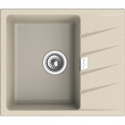 Кухонная мойка Rivelato Raum RM-58 beige scuro 58x50 см, тёмно-бежевый купить в Санкт-Петербурге и Москве