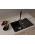 Кухонная мойка Rivelato Raum RM-78 antracite 78x50 см, антрацит купить в Санкт-Петербурге и Москве