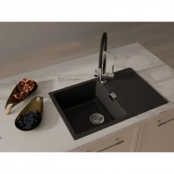 Кухонная мойка Rivelato Raum RM-78 antracite 78x50 см, антрацит купить в Санкт-Петербурге и Москве