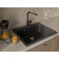 Кухонная мойка Rivelato Axel Х-60 antracite 63x52 см, антрацит купить в Санкт-Петербурге и Москве