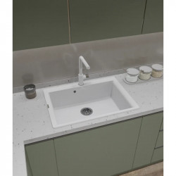 Кухонная мойка Rivelato Axel Х-70 brina 73x52 см, иней купить в Санкт-Петербурге и Москве