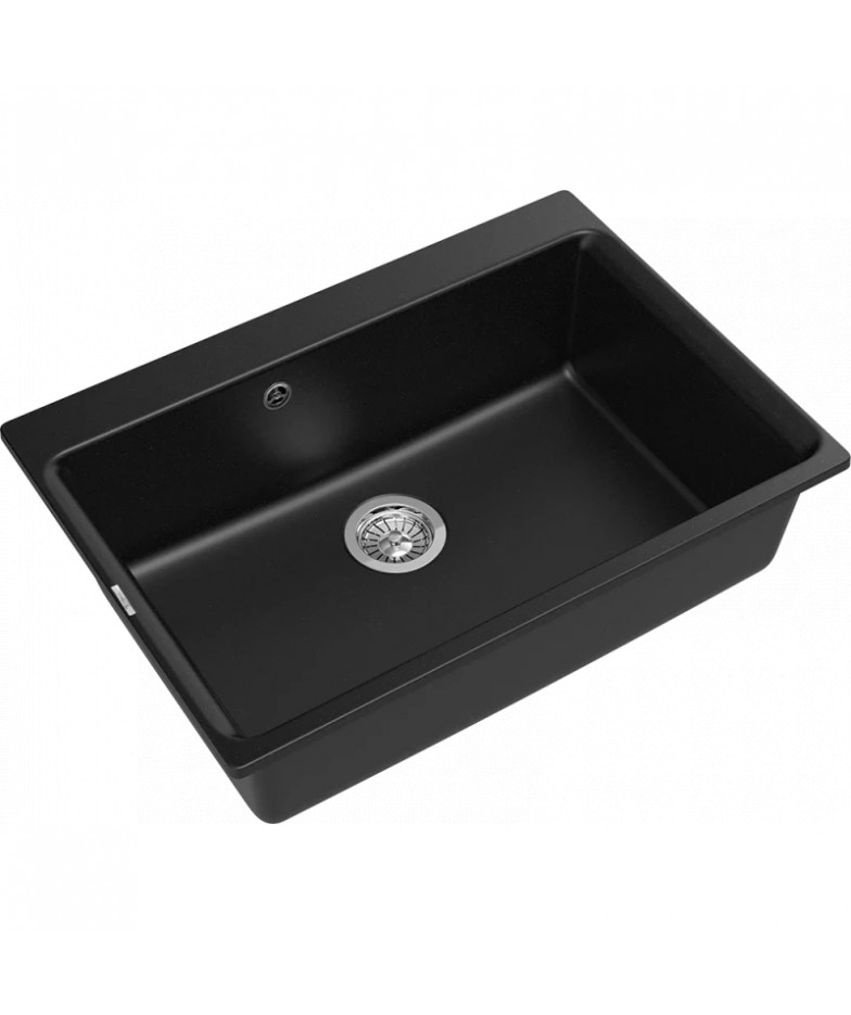 Кухонная мойка Rivelato Axel Х-70 nero 73x52 см, черный купить в Санкт-Петербурге и Москве