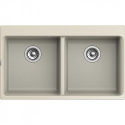 Кухонная мойка Rivelato Axel X-90-2D beige scuro 87x52 см, тёмно-бежевый купить в Санкт-Петербурге и Москве