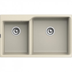 Кухонная мойка Rivelato Axel X-90D beige scuro 87x52 см, тёмно-бежевый купить в Санкт-Петербурге и Москве
