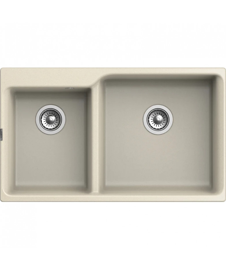 Кухонная мойка Rivelato Axel X-90D beige scuro 87x52 см, тёмно-бежевый купить в Санкт-Петербурге и Москве