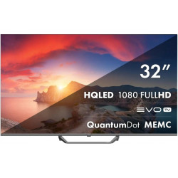 32 Телевизор HAIER Smart TV S2 Pro, QLED, FULL HD, черный, СМАРТ ТВ, Android TV