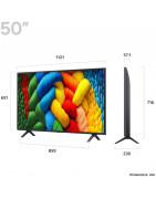 50 Телевизор LG 50NANO80A6B.ARUG, NanoCell, 4K Ultra HD, синяя сажа, СМАРТ ТВ, WebOS