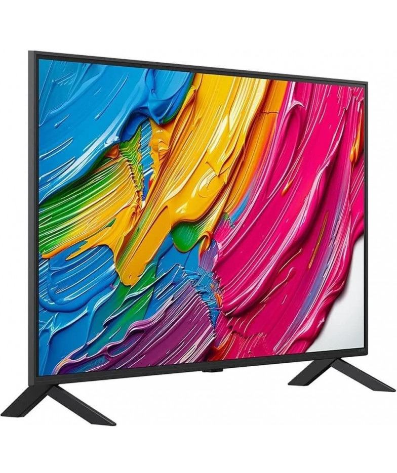 43 Телевизор LG 43QNED80A6A.ARUG, QNED, 4K Ultra HD, черный титан, СМАРТ ТВ, WebOS