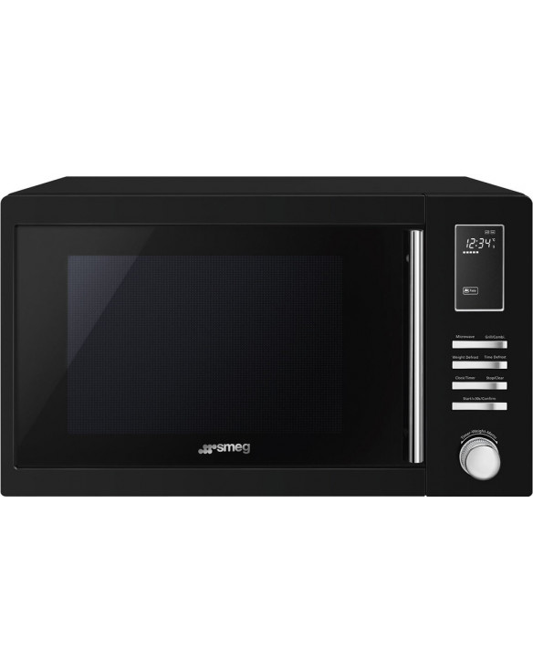 Микроволновая печь SMEG MOE25B, 900Вт, 25л, черный