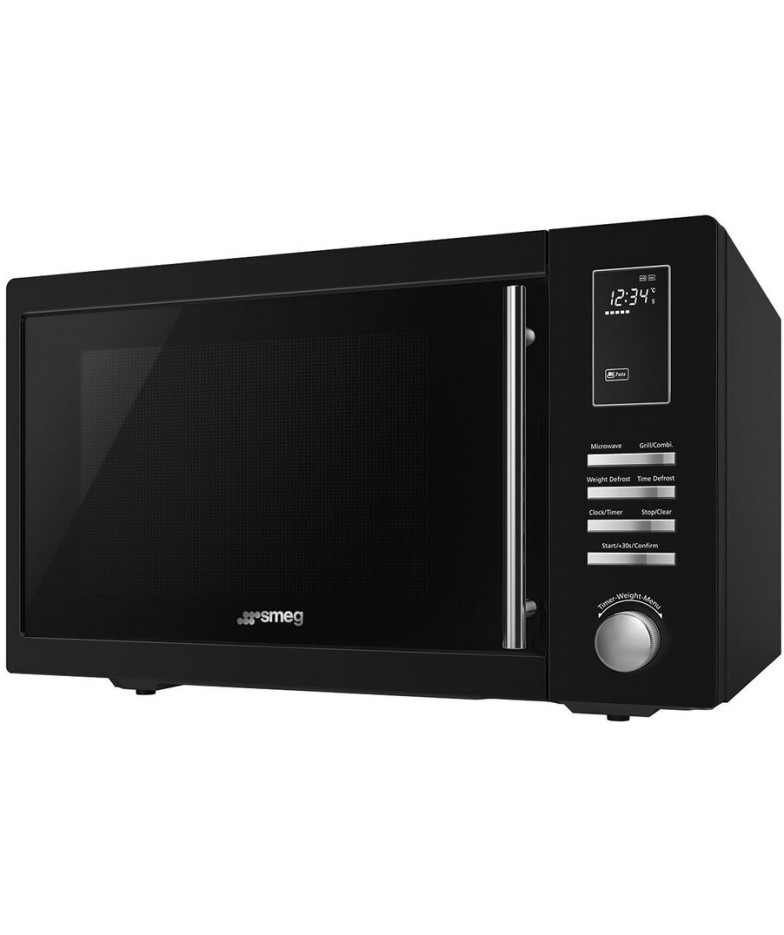 Микроволновая печь SMEG MOE25B, 900Вт, 25л, черный