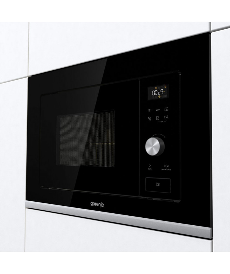 Встраиваемая микроволновая печь с грилем Gorenje BMX201AG1BG